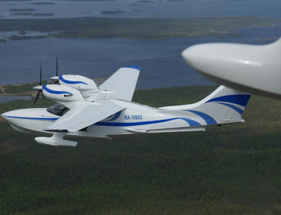 Самолет-амфибия L142. Фото: сайт разработчика, ООО «НПО АВИАТЕХ»
