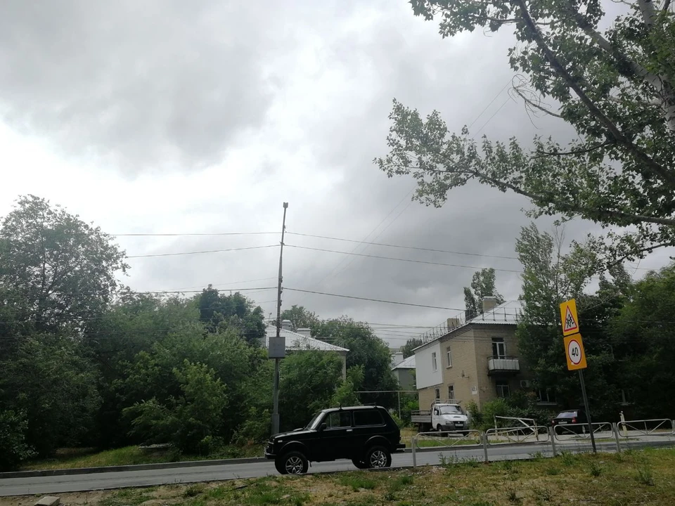 В Саратовской области пасмурно