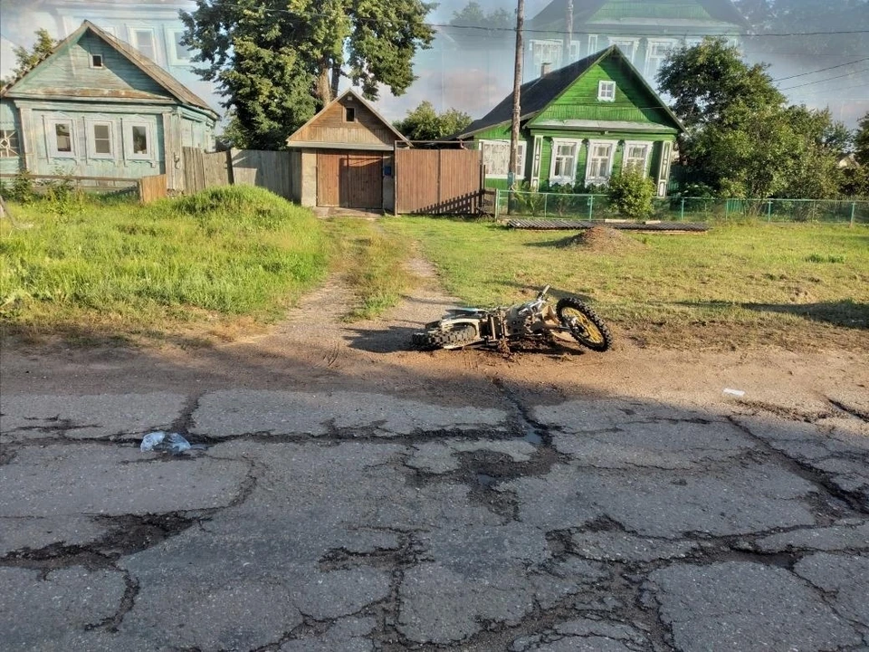 В ДТП пострадал 13-летний подросток-водитель Фото: УГИБДД России по Тверской области