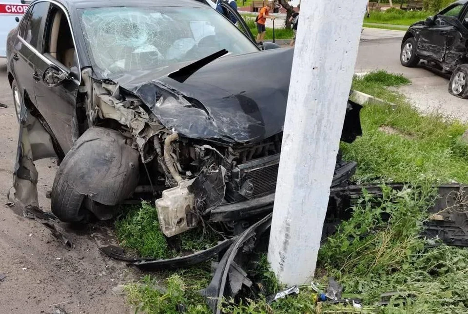 Дтп воронеж фото Под Воронежем в аварии пострадал 60-летний водитель SsangYong - KP.RU