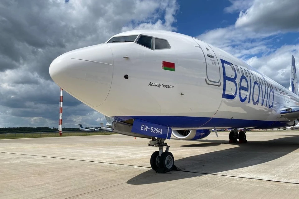 Вот чье имя присвоили самому современному самолету «Белавиа». Фото: belavia.by