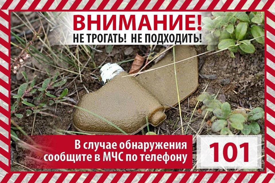 Такие мины взрываются как при прикасании к ним, так и самопроизвольно. Фото: МЧС ДНР