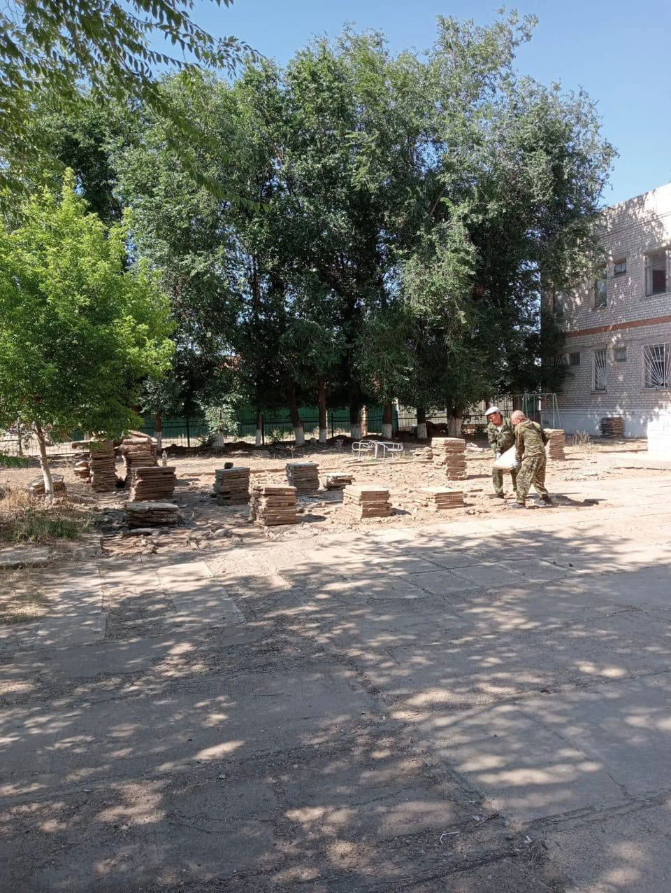В селе Михайловка Астраханской области благоустроят парковую зону