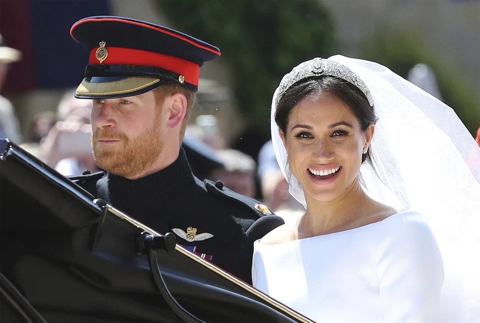 Свадьба Принца Гарри и Меган Маркл состоялась в мае 2018 г.