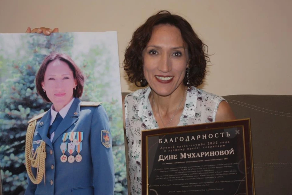 Дина Мухаринова. Фото: Ольга ЩУКИНА