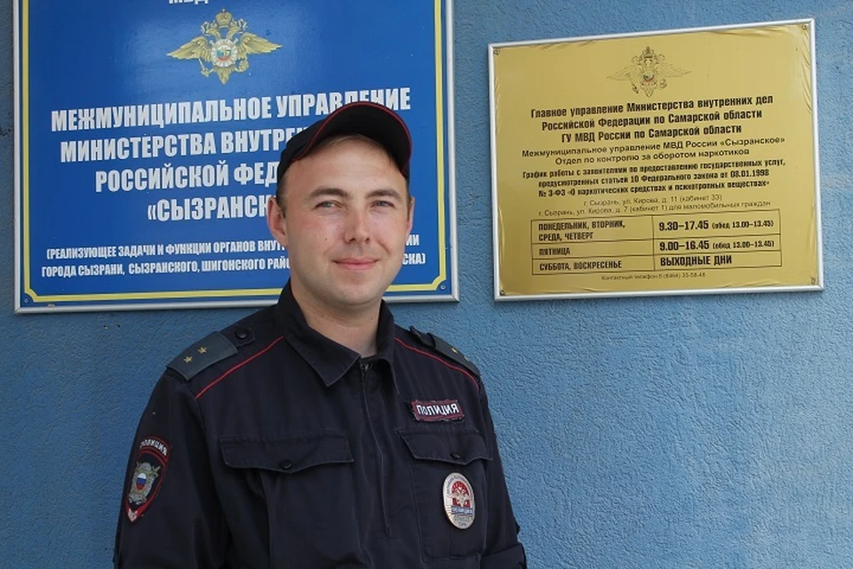 Владимир Огурцов спас жизнь женщине в свой выходной день