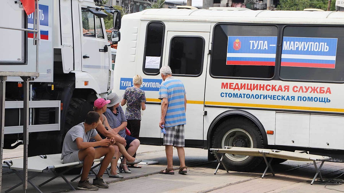 Тульские врачи в Мариуполе получили возможность проводить телемедицинские  консультации - KP.RU