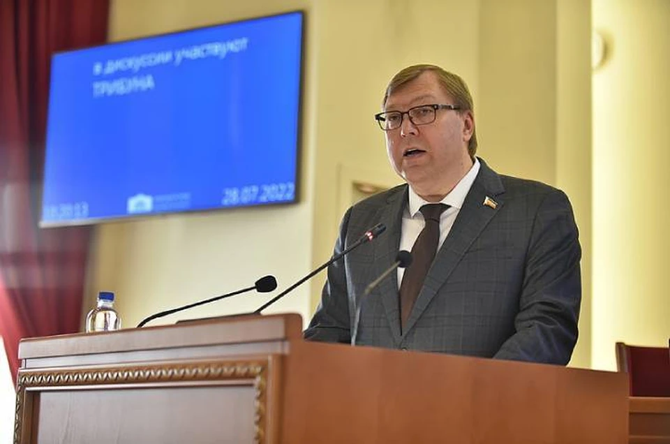 Александр Ищенко подвел итоги весенне-летнего цикла работы донского парламента. Фото: пресс-служба ЗС РО