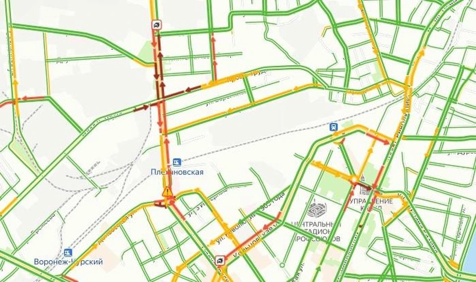 Пробки в воронеже сейчас показать на карте. Пробки Воронеж сейчас на карте. Пробки Воронеж.