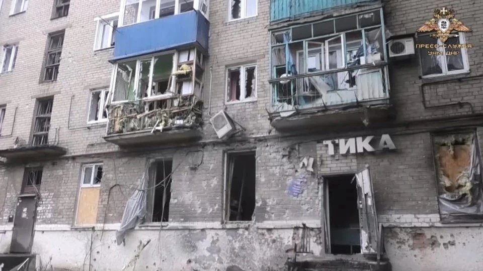 Восстановление Ясиноватой проходит под обстрелами со стороны ВСУ. Фото: пресс-служба УНМ ДНР