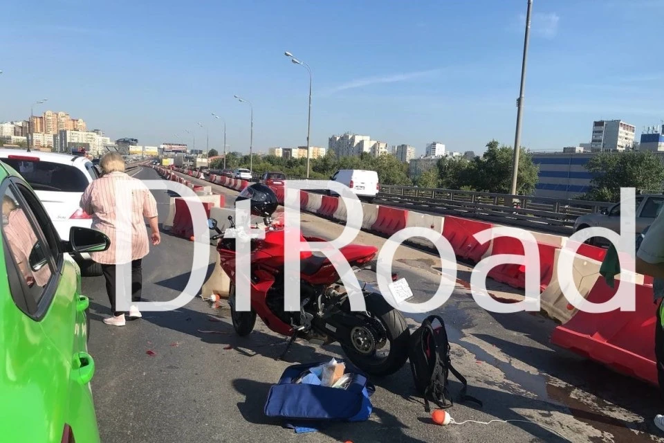 Авария на внешней стороне ТТК 4 августа вызвала большой затор