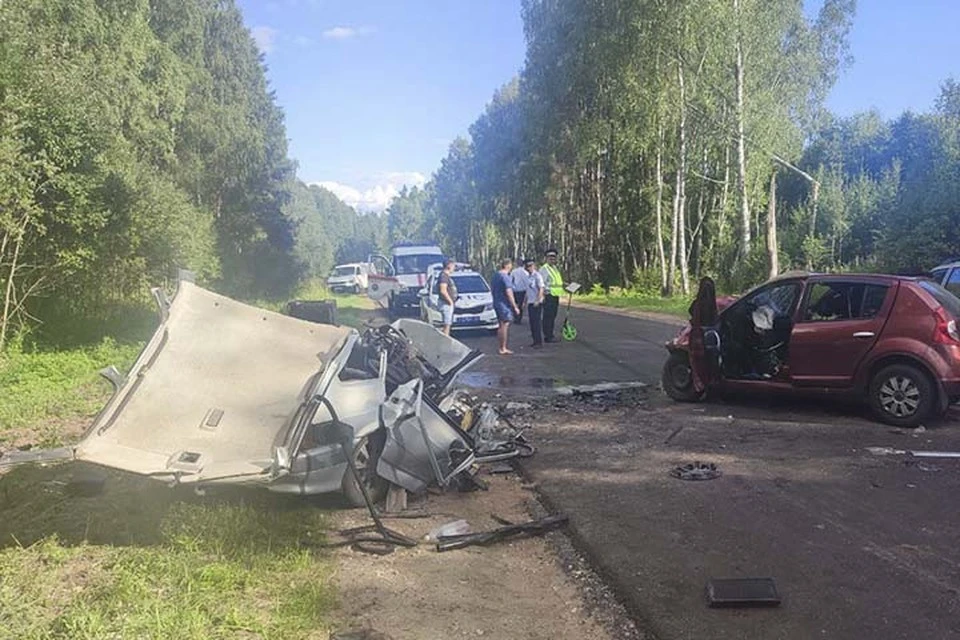 В ДТП один человек погиб и двое пострадали Фото: УГИБДД России по Тверской области