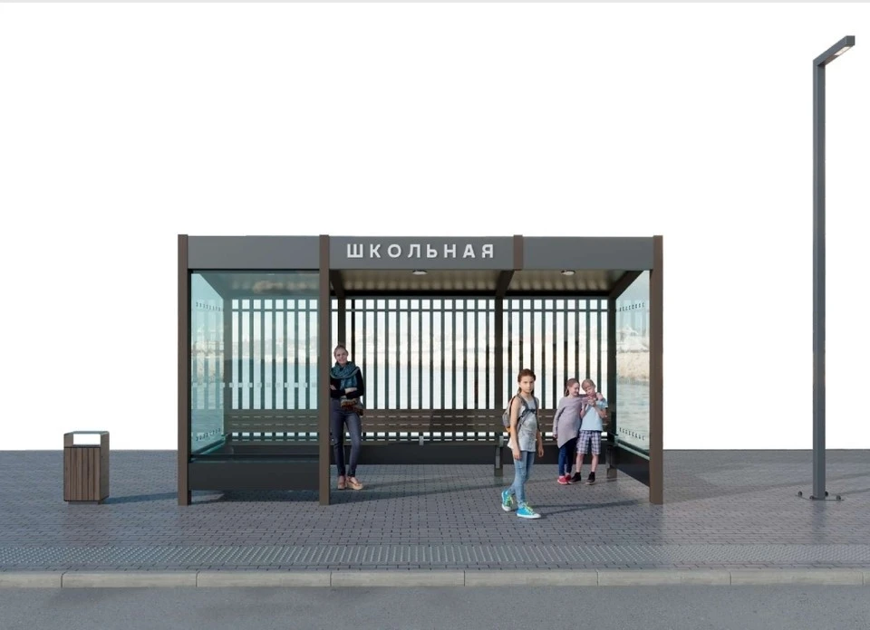 В Приамурье устанавливают новые остановки на школьных маршрутах. Фото: пресс-служба правительства Амурской области
