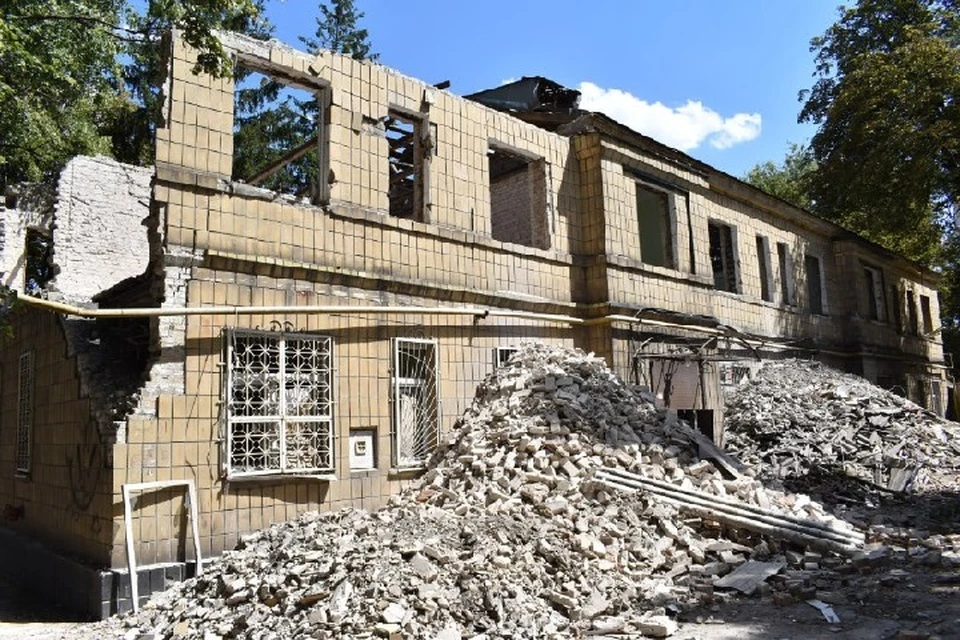 Еще одно важное медицинское учреждение восстанавливают в Республике. Фото: пресс-служба Минздрава ДНР