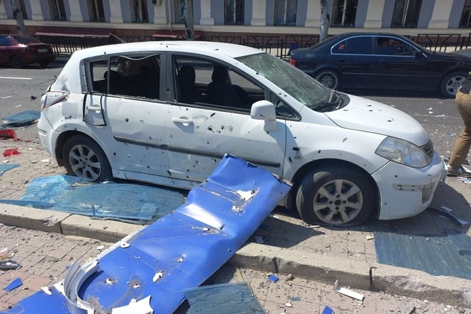 ВСУ атаковали центр Донецка из натовского вооружения. Фото: ДАН