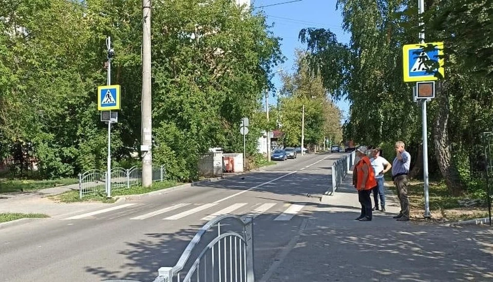 До конца 2022 года планируют установить светофоры вблизи всех калужских школ