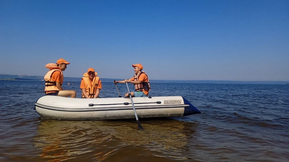 Спасатели не дали утонуть десяти ульяновцам