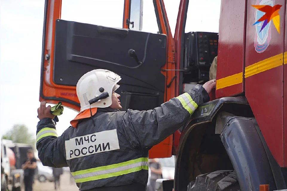 На пожаре работали 6 человек личного состава, 3 единицы техники.