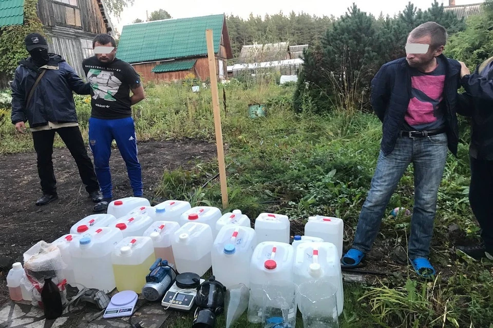 В Новосибирской области сотрудники УФСБ пресекли работу нарколаборатории. Фото: предоставлено другим источником.