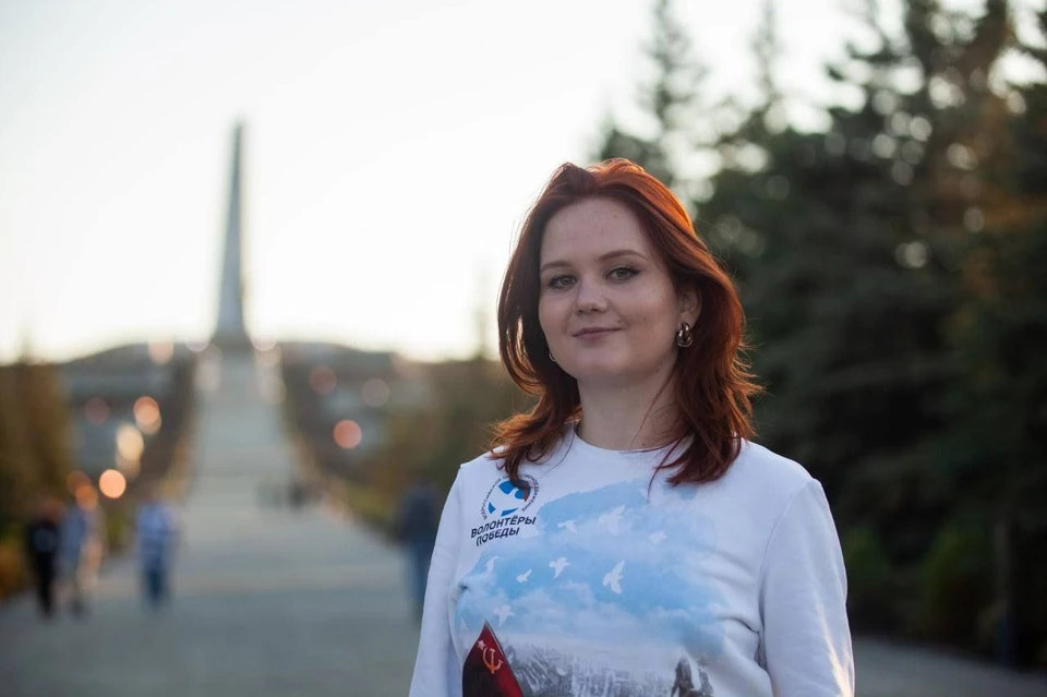 Волонтер Победы Анастасия Литвинова