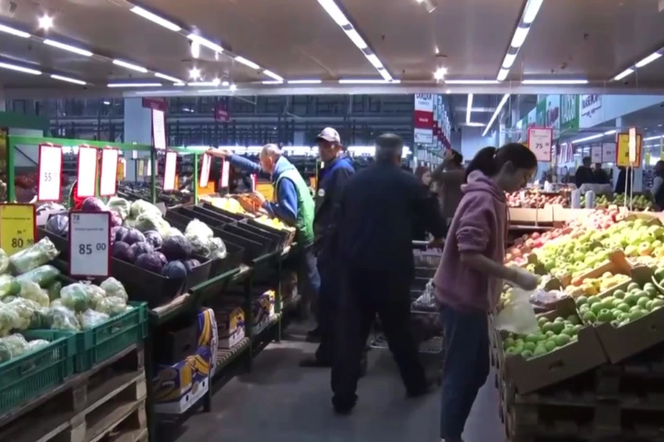 В ДНР привезли первую партию овощей из Херсонской области. Фото: Скриншот с видео из ТГ Хоценко