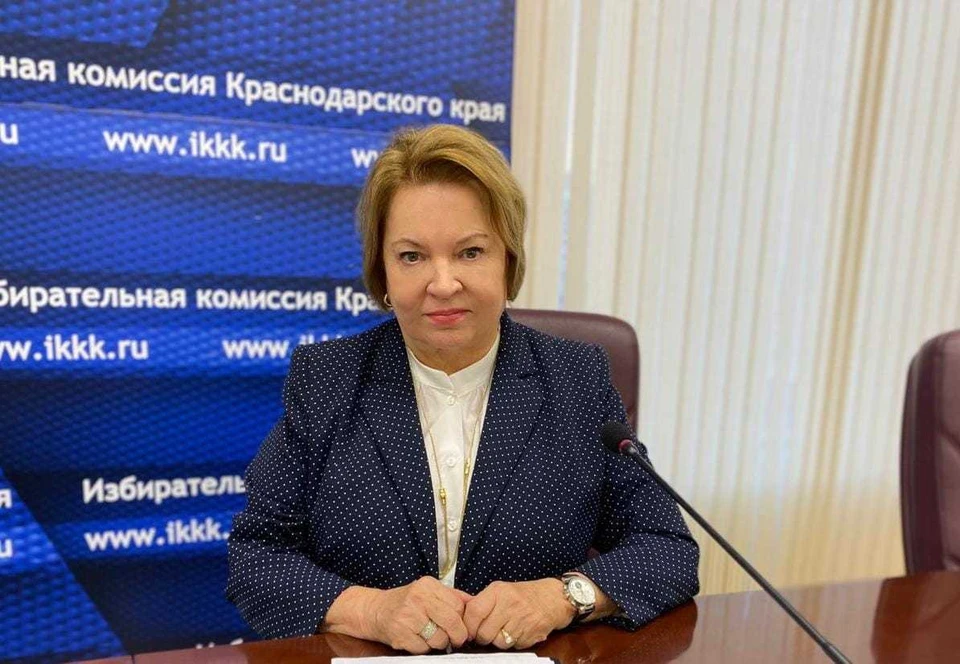 Председатель Общественной палаты Кубани Любовь Попова.