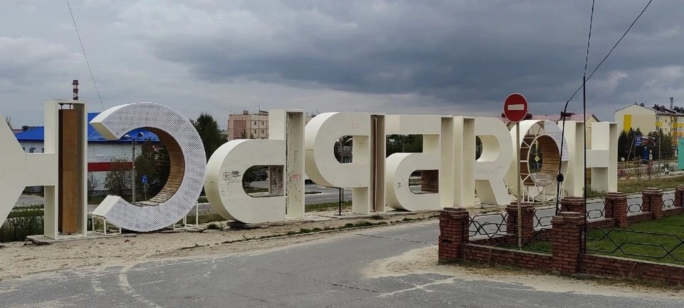 В Ноябрьске вандалы осквернили «голливудский» арт-объект на Холмогорской улице. Фото - "Злой Ноябрянин" в ВК.
