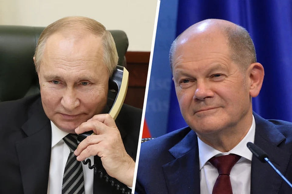Путин и Шольц провели длительный телефонный разговор