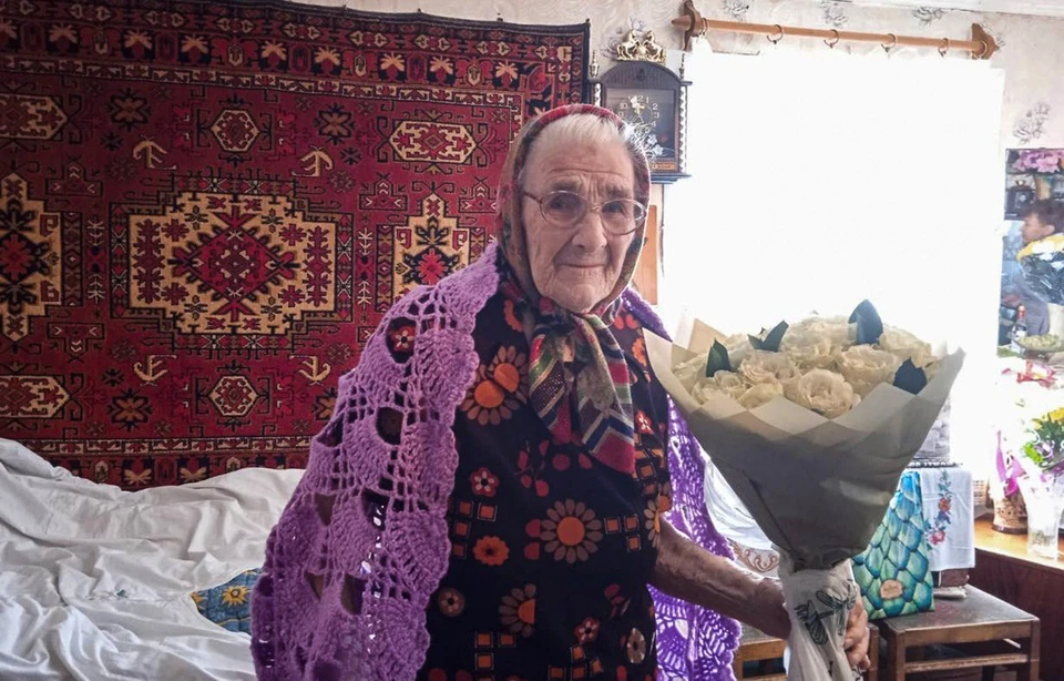 Ветеран Великой Отечественной войны Анна Суслова отмечает столетний юбилей.