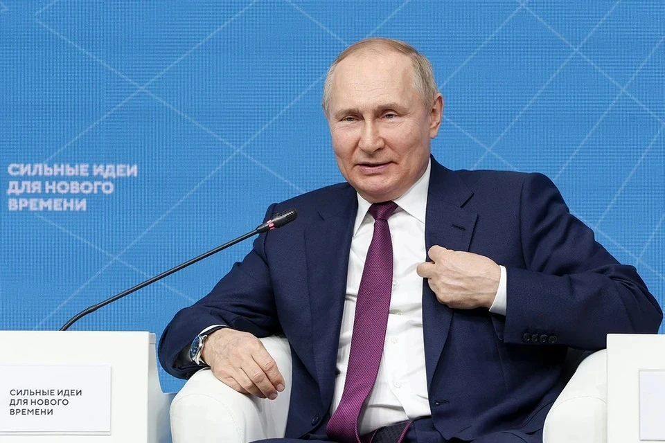Путин заявил, что задача спецоперации на Украине остается неизменной и реализуется Фото: Валерий Шарифулин/ТАСС