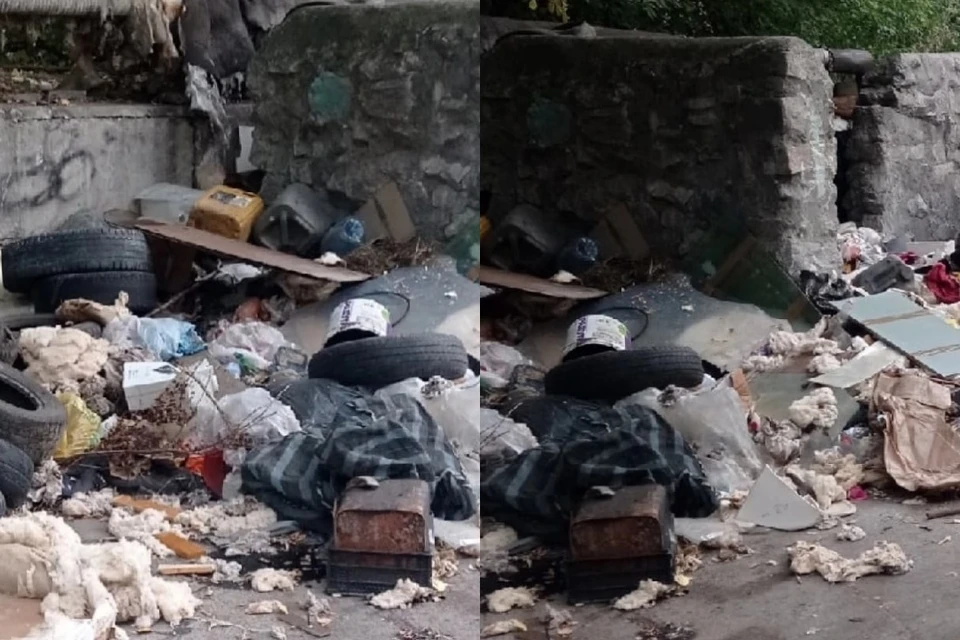Жители Первомайского района пожаловались на кучи мусора. Фото: Моя Первомайка.
