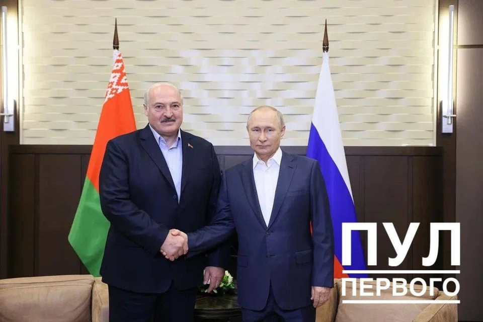 Лукашенко и Путин продолжат переговоры в Сочи 27 сентября. Фото: телеграм-канал "Пул Первого"