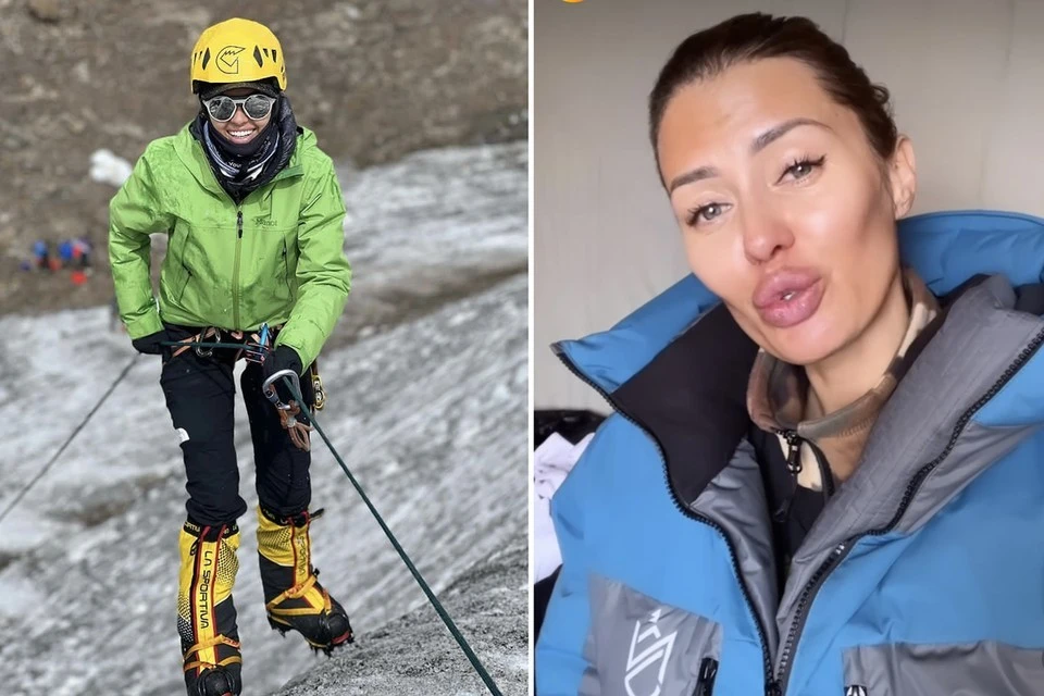 Victoria Boni's journey to the Himalayas turned into a nightmare.  Photo: social networks.
