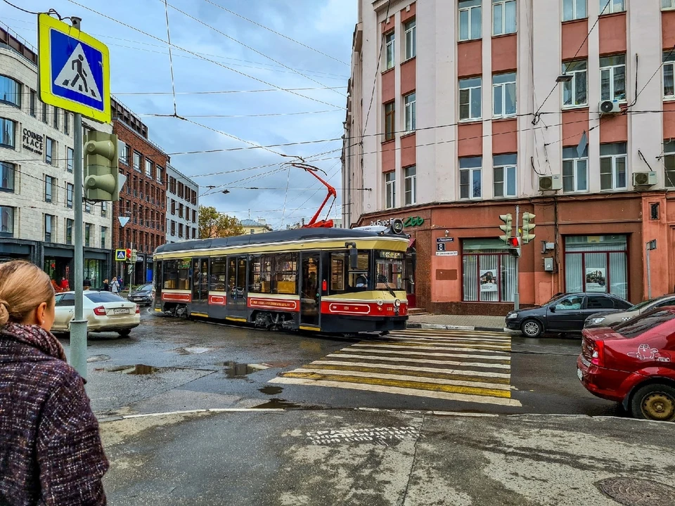 Трамвай №417 изменил свой маршрут.