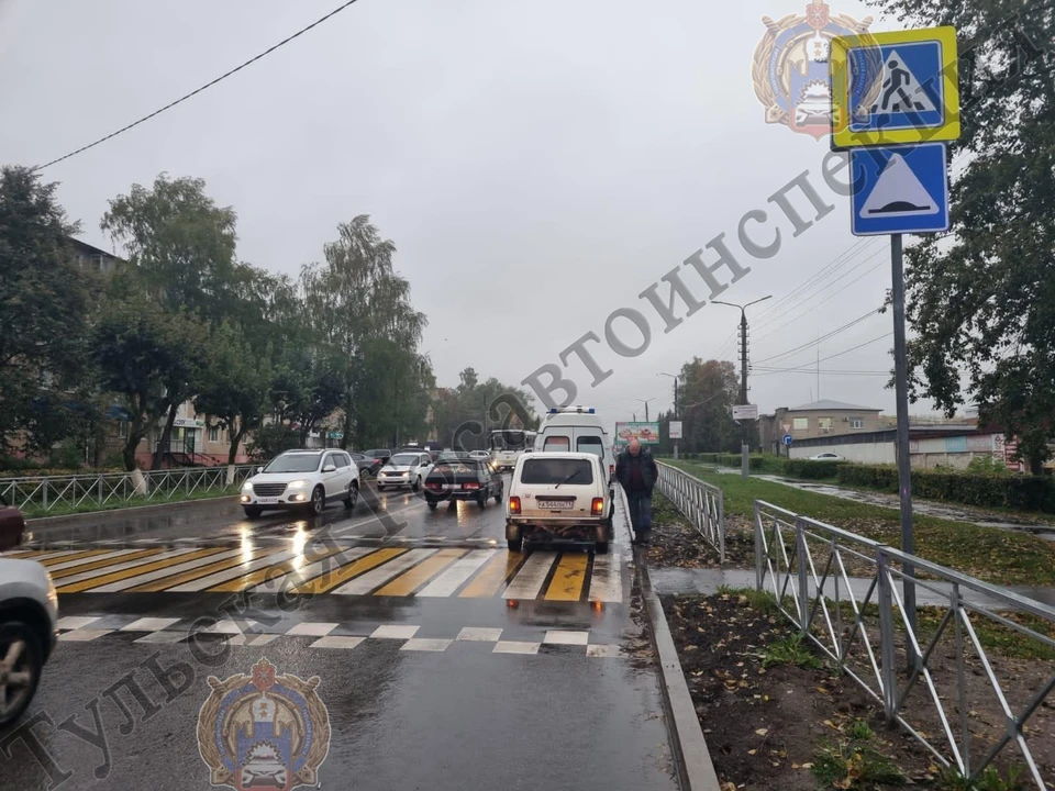 В Тульской области в Щекино автомобиль ВАЗ сбил 17-летнего пешехода