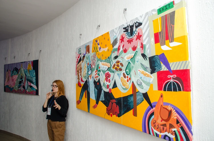 Галерея современного искусства «Порт Волга» открылась в здании речного вокзала в Волгограде
