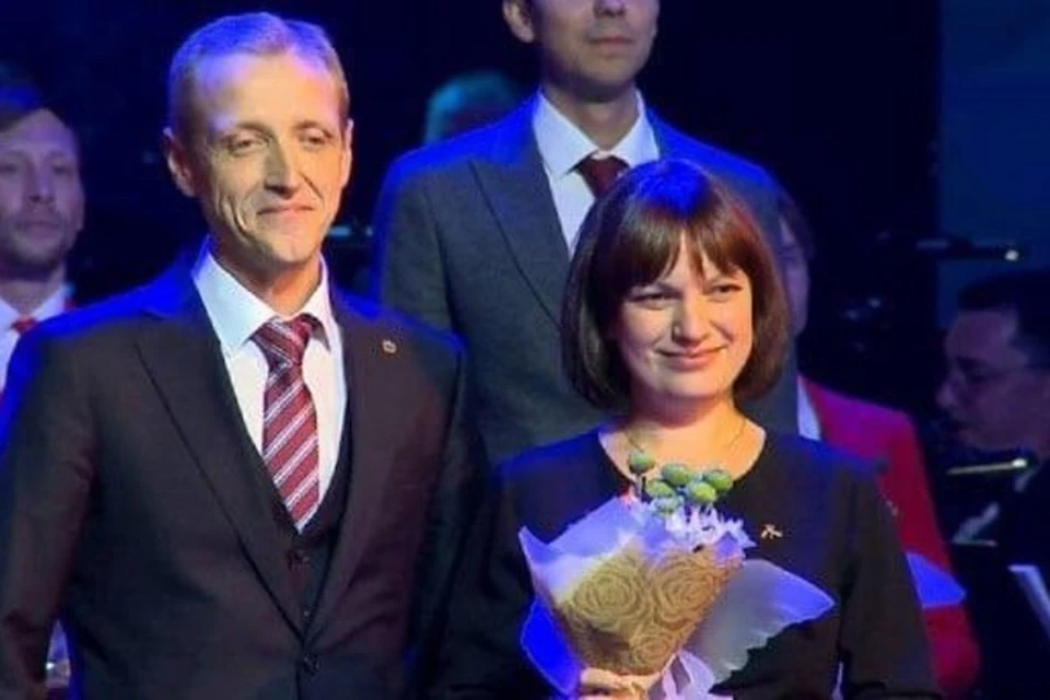 Юлия Бахмутская была названа в числе призеров конкурса «Учитель года России». Фото: ТГ/Хоценко