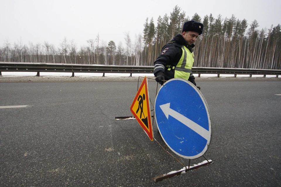 Перед закрытием съезда была разработана и размещена схема объезда закрытого участка через развязку на ТЭЦ