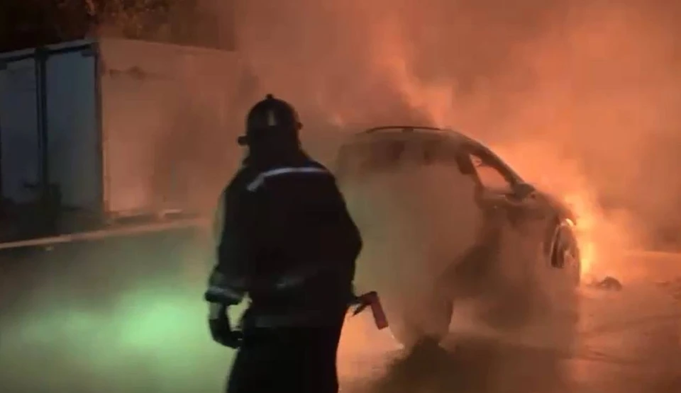 Фото: стоп-кадр видео, предоставленного ГУ МЧС по Омской области.