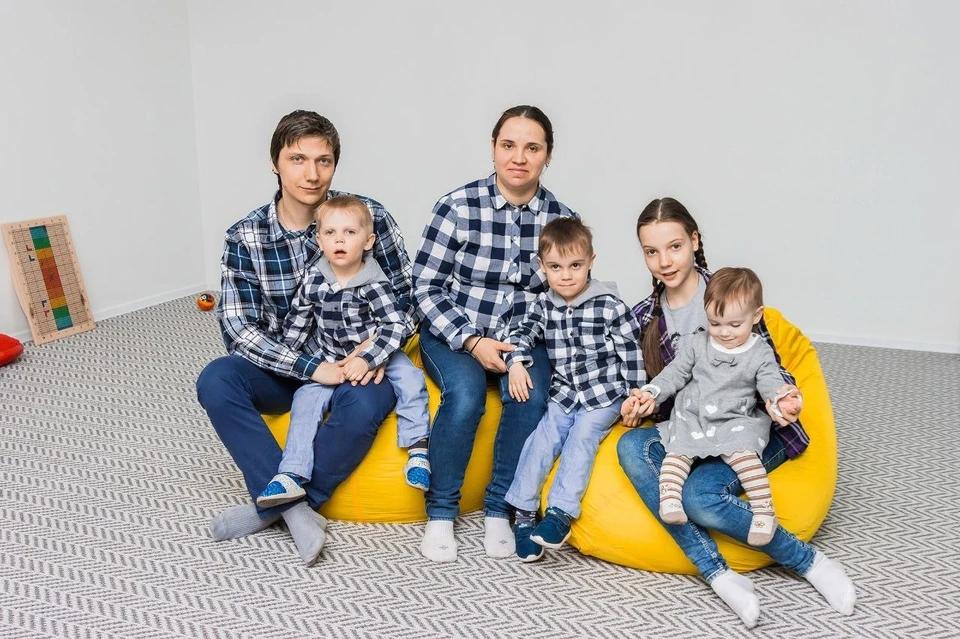 Сейчас семья Андреевых больше на одного человека.