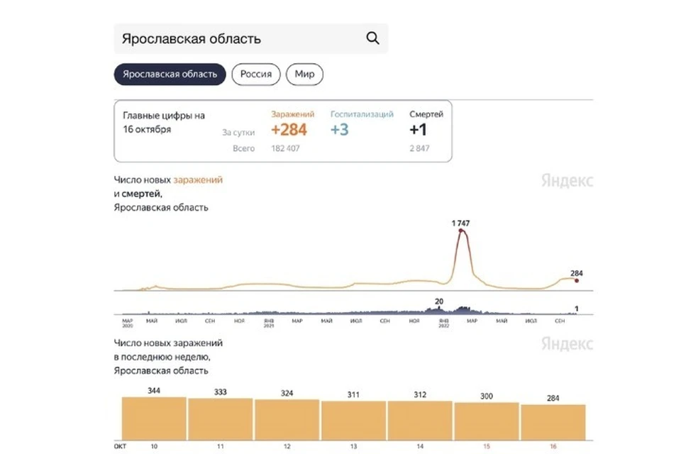 Скриншот Яндекс.Статистика