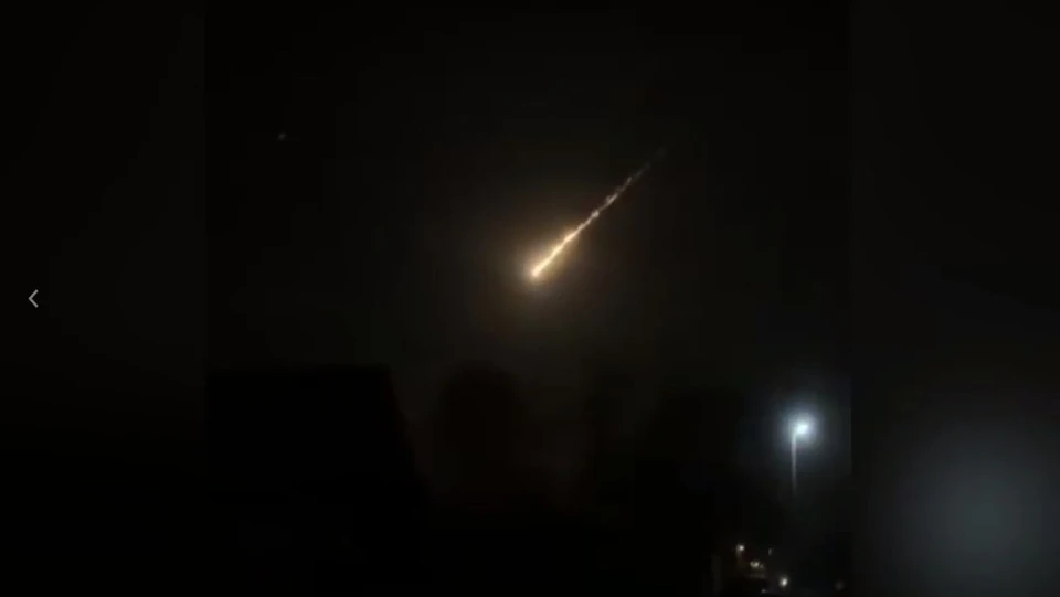 Неопознанный объект пролетел в небе над Томской областью в ночь на 17 октября. Фото: предоставлено "КП-Томск"