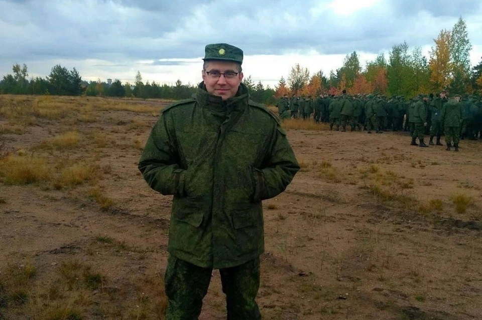В Петербурге похоронили мобилизованного адвоката Андрея Никифорова, погибшего на спецоперации. Фото: СОЦСЕТИ