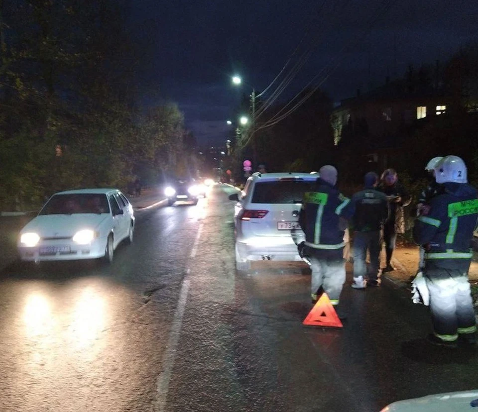 В Туле на улице Токарева на пешеходном переходе сбили ребенка