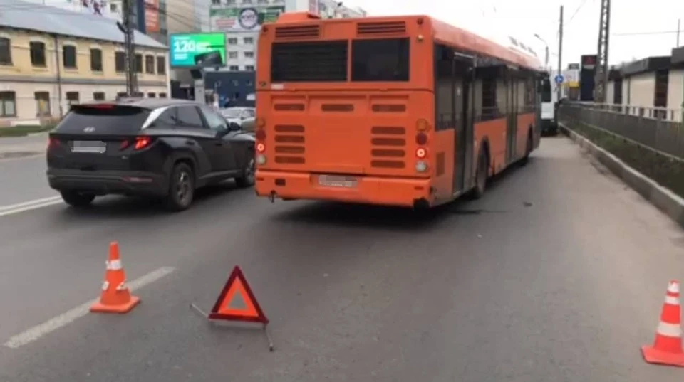 Фото: скрин из видео. Источник: УГИБДД ГУ МВД по Нижегородской области