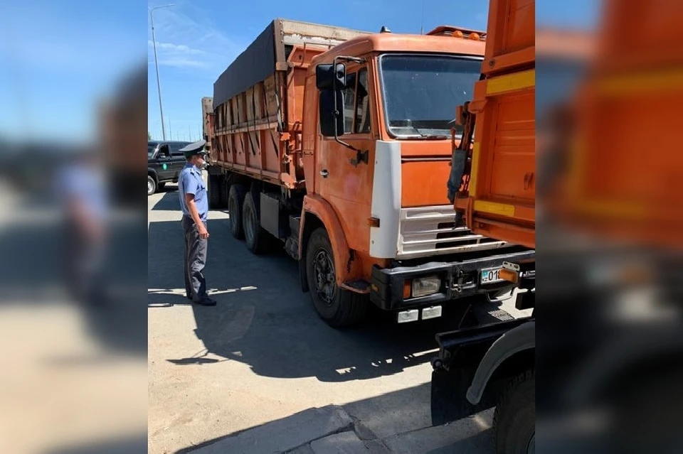 Пресечен незаконный вывоз 22 тонн пшеницы в Казахстан. Фото: Россельхознадзор Оренбуржья