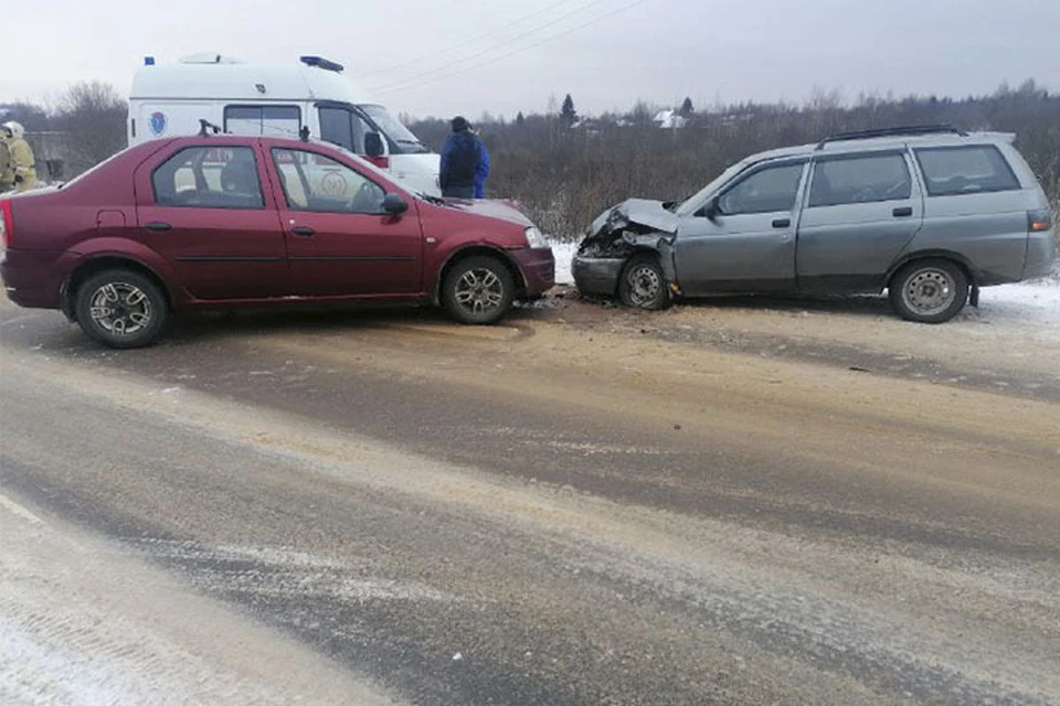 В ДТП пострадали два пассажира Фото: УГИБДД России по Тверской области