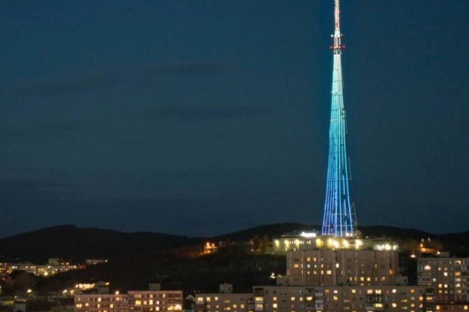 Телебашня 20 ноября станет зеленой. Фото: vk.com/murman_sever
