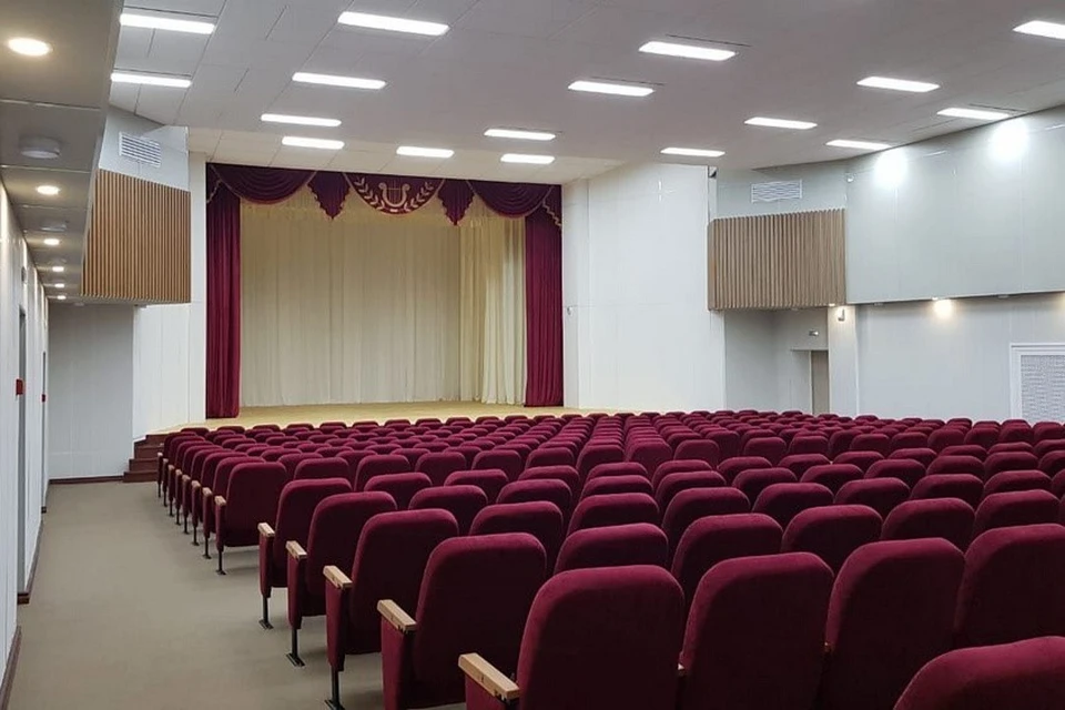 Дом культуры отремонтировали в Темрюкском районе Кубани Фото: admkrai.krasnodar.ru