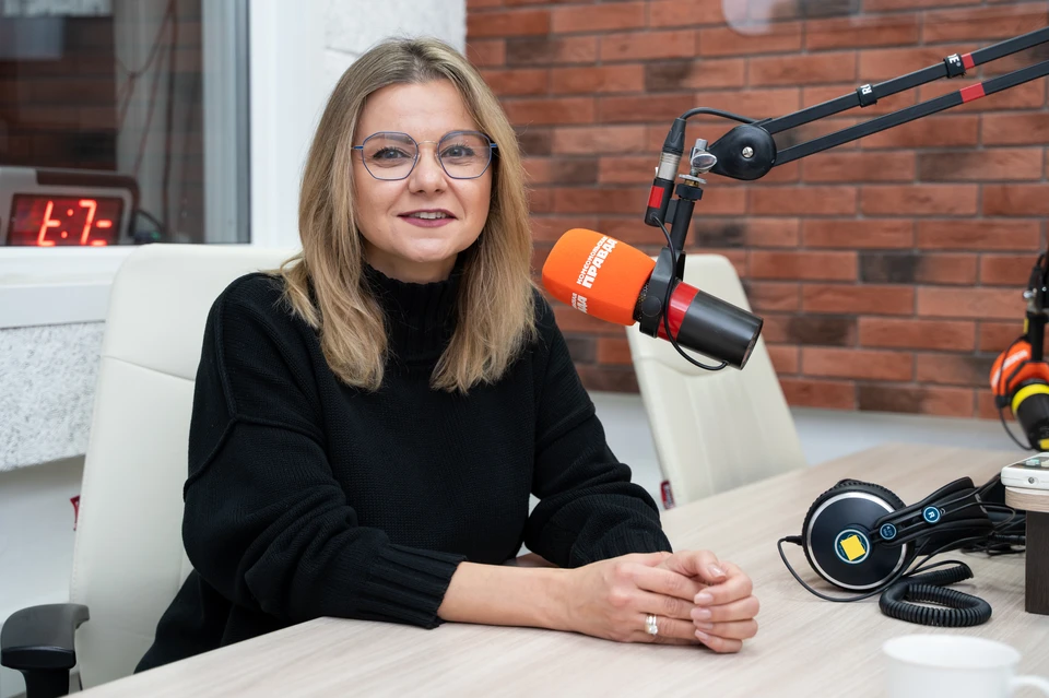Диана Тевосова в эфире радио «Комсомольская правда — Челябинск» (95.3 FM)